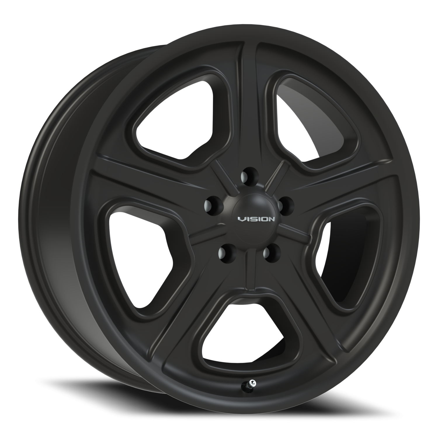 Vision Daytona 20X8.5 Satin Black Wheel