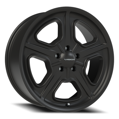 Vision Daytona 20X8.5 Satin Black Wheel