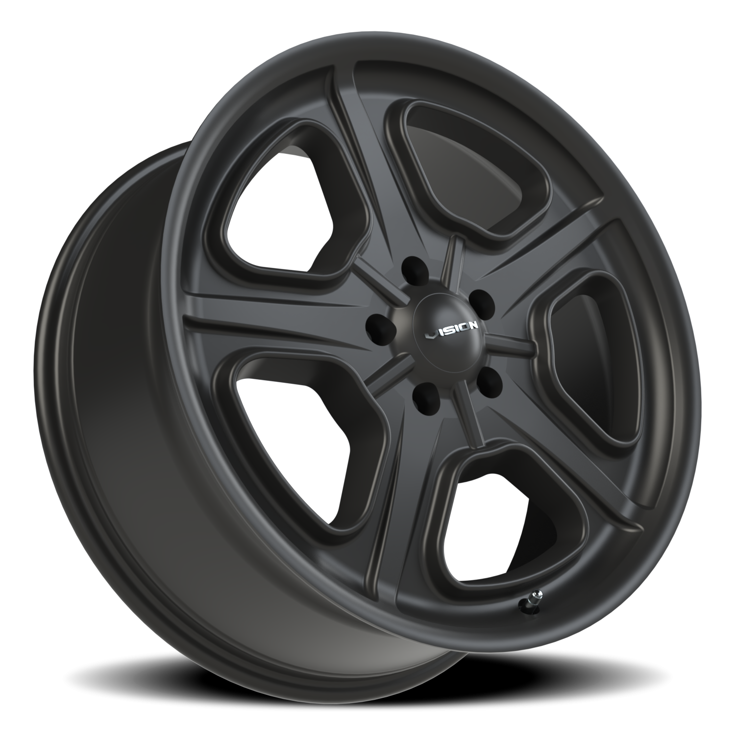 Vision Daytona 20X8.5 Satin Black Wheel