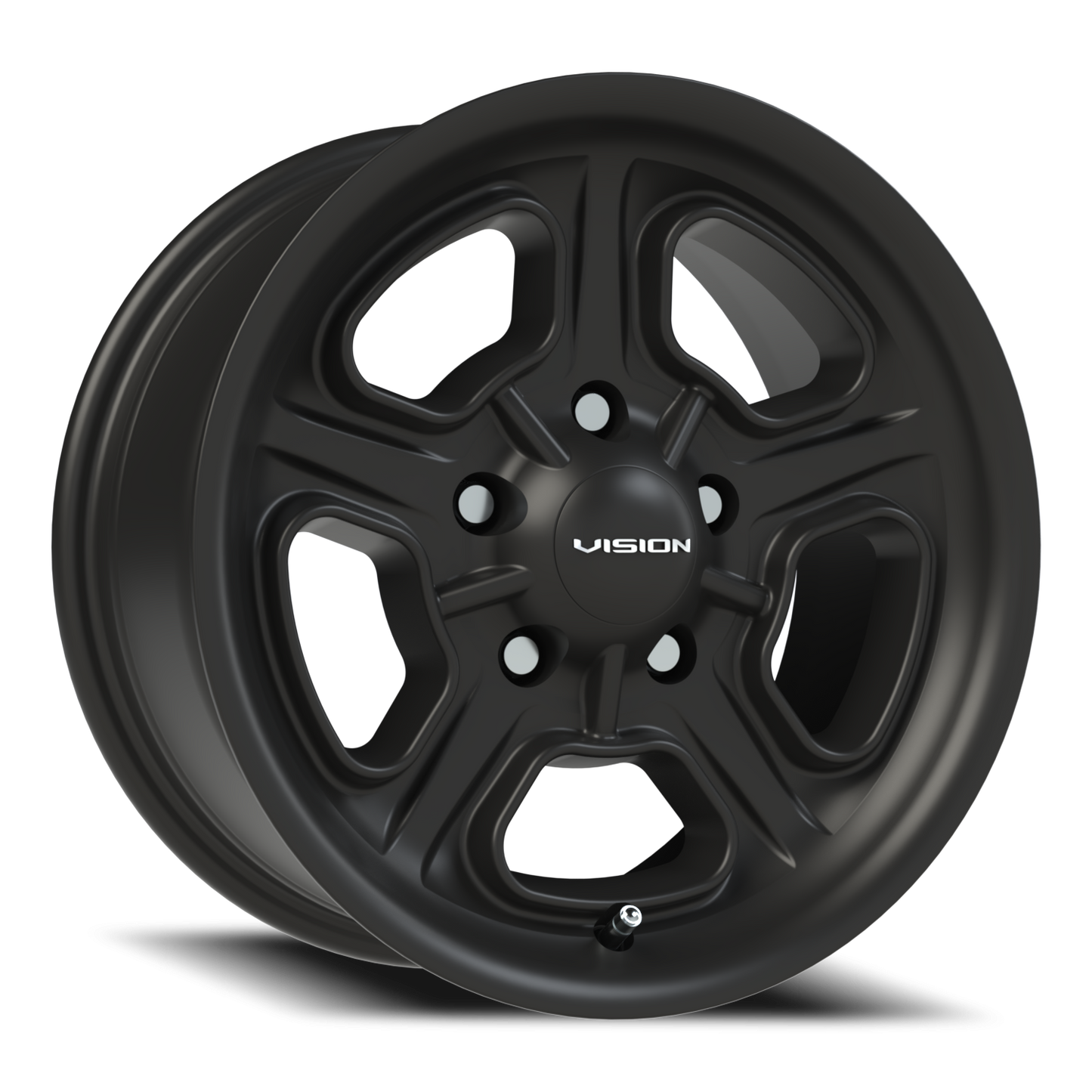 Vision Daytona 15X7 Satin Black Wheel