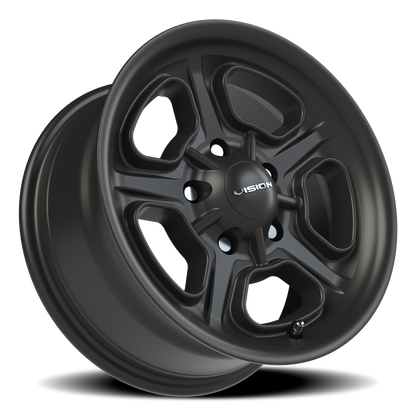 Vision Daytona 15X7 Satin Black Wheel