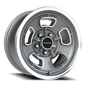 Vision Shift 15X8 Satin Grey Machined Face/Lip Wheel