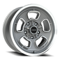 Vision Shift 17X8 Satin Grey Machined Face/Lip Wheel