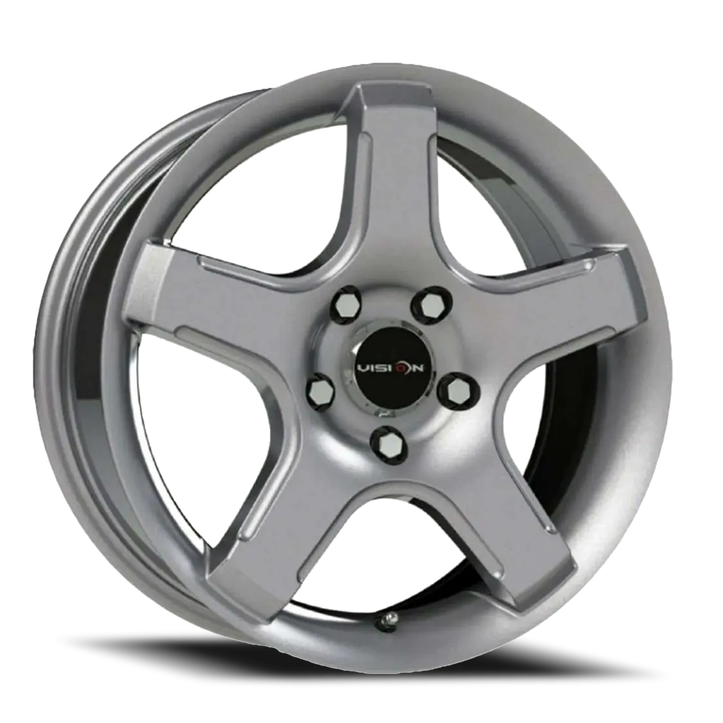 Vision Whl 15X6.5 Silver Wheel