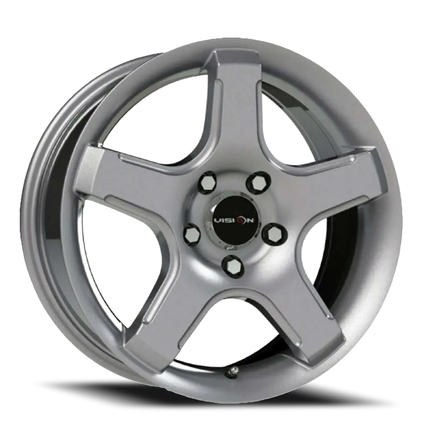 Vision Whl 15X6.5 Silver Wheel