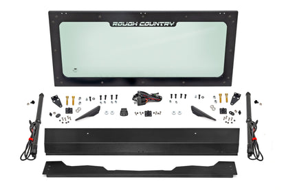 Electric Tilt Windshield | Glass | Honda Pioneer 1000