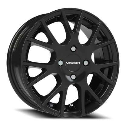 Vision Hellion 14X5.5 Gloss Black Wheel