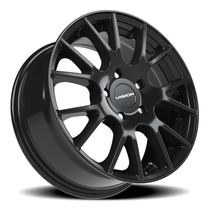 Vision Hellion 15X6.5 Gloss Black Wheel
