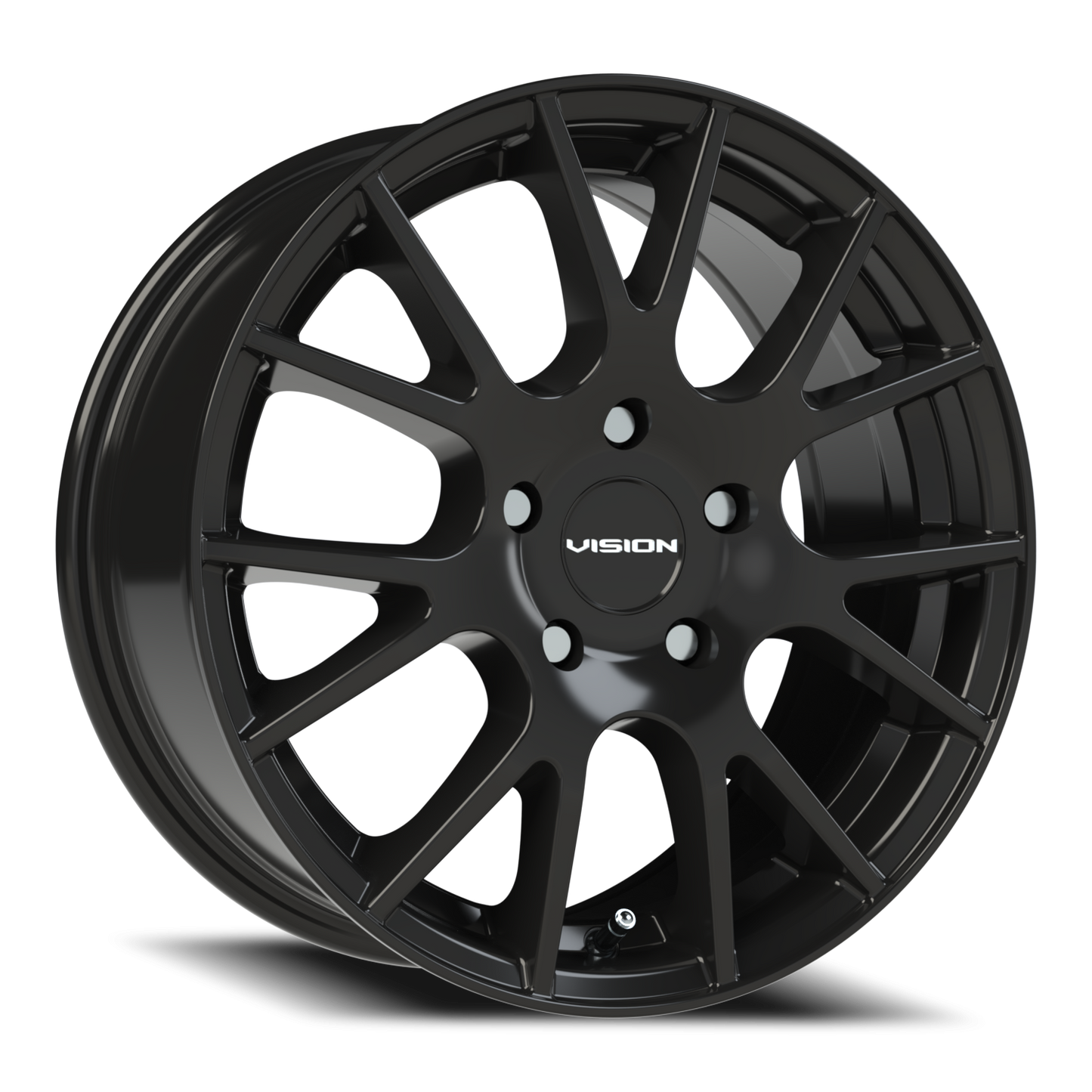 Vision Hellion 16X7 Gloss Black Wheel