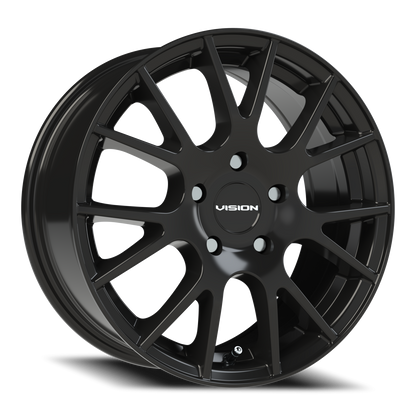 Vision Hellion 16X7 Gloss Black Wheel