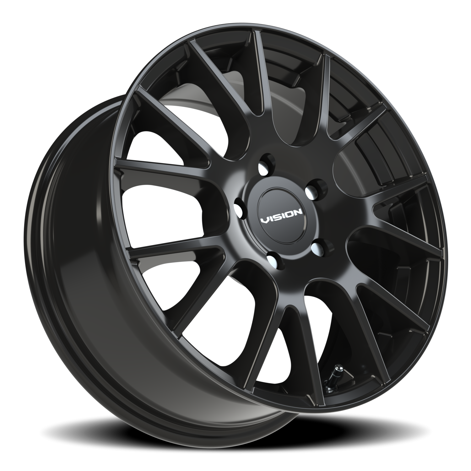 Vision Hellion 16X7 Gloss Black Wheel