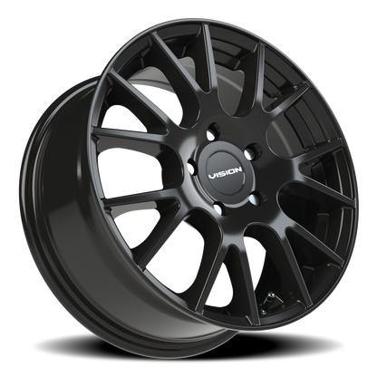 Vision Hellion 16X7 Gloss Black Wheel