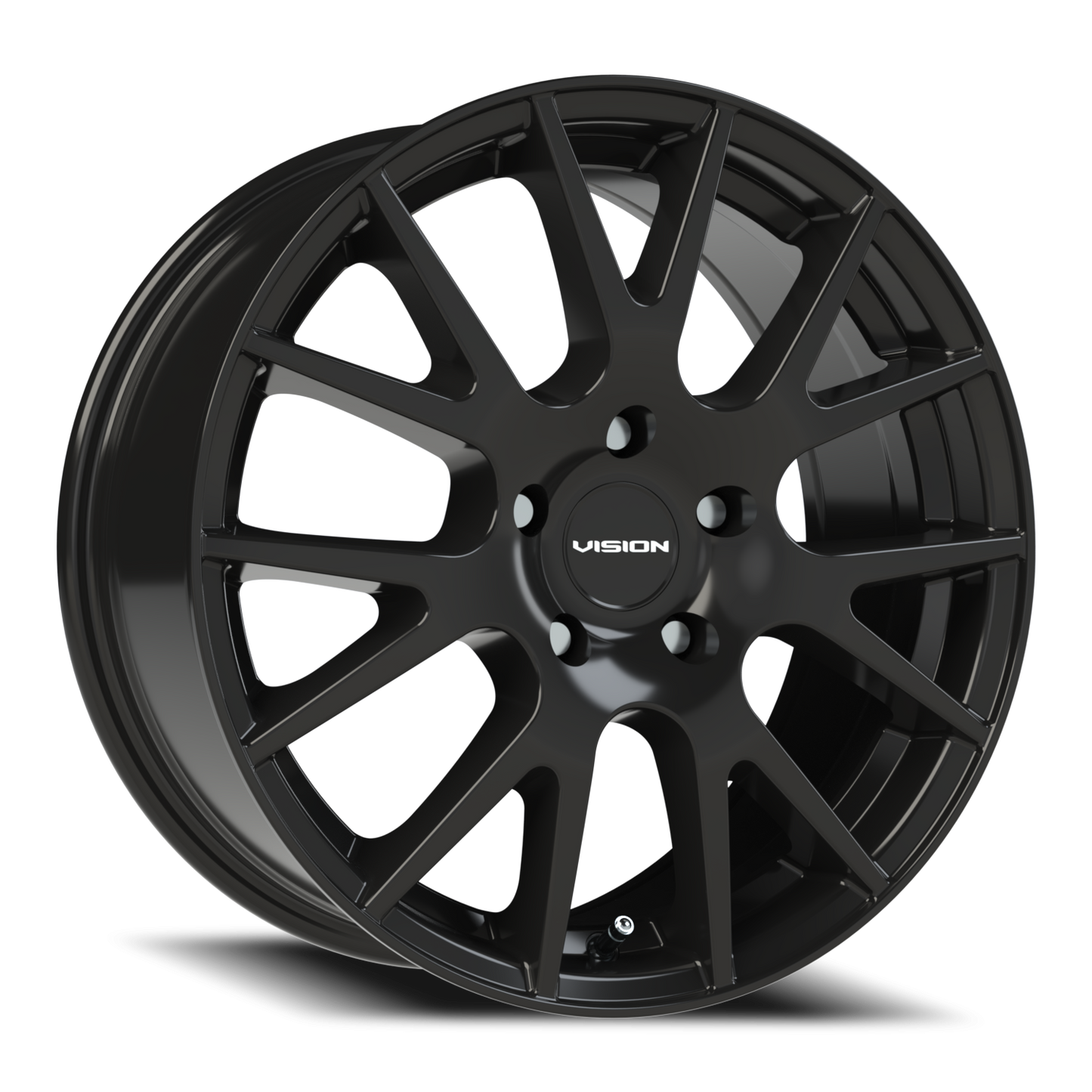 Vision Hellion 17X7.5 Gloss Black Wheel