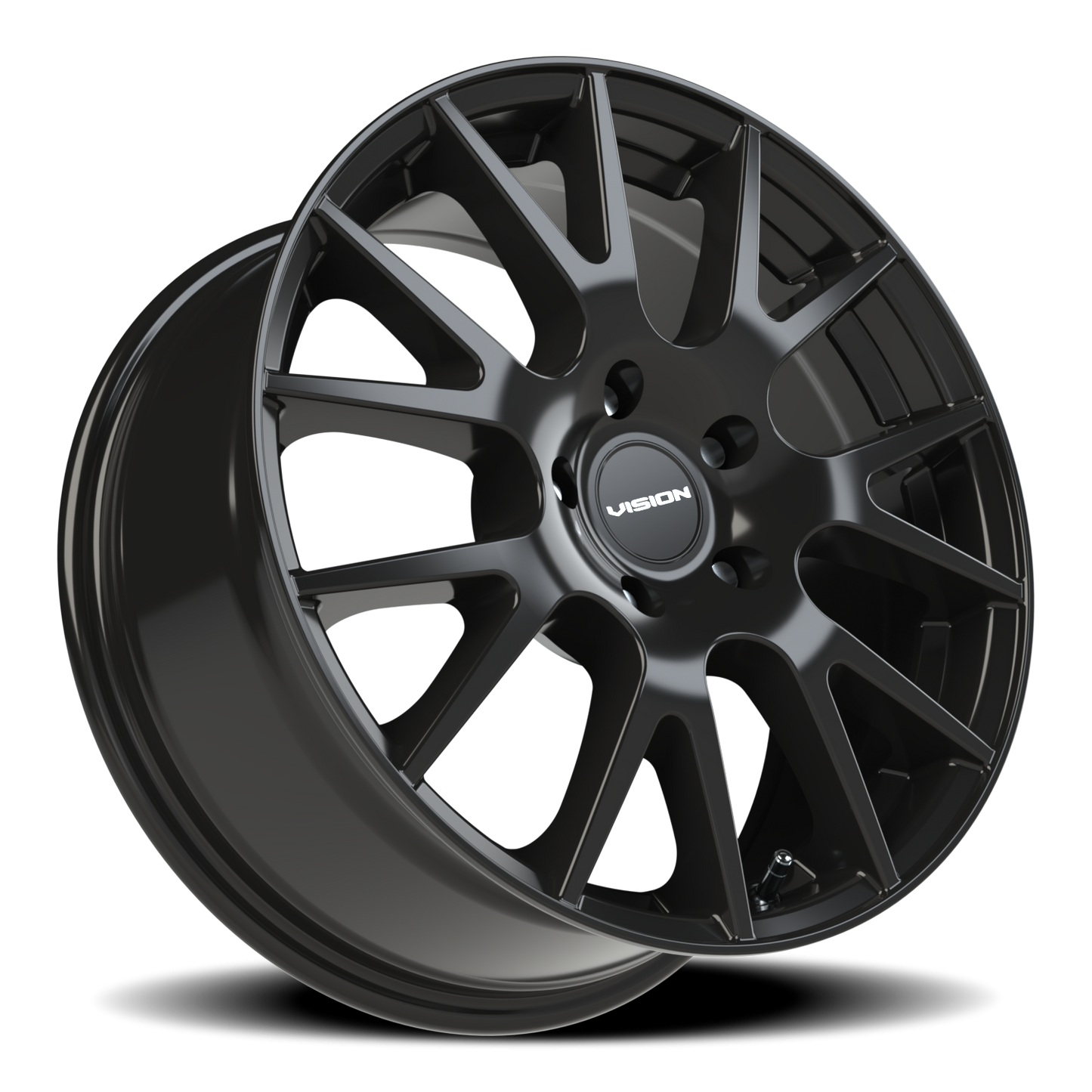 Vision Hellion 17X7.5 Gloss Black Wheel