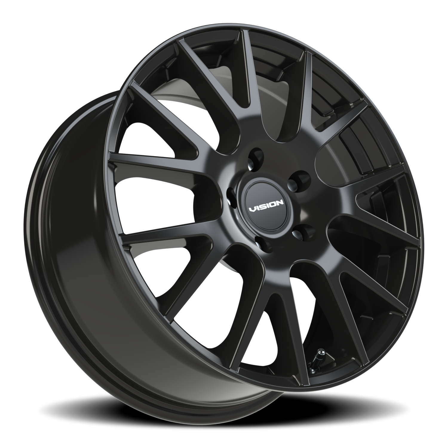 Vision Hellion 17X7.5 Gloss Black Wheel