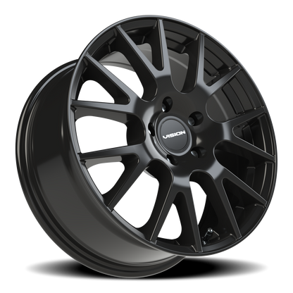Vision Hellion 17X7.5 Gloss Black Wheel