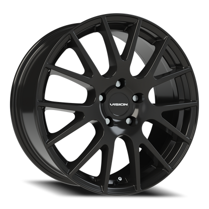 Vision Hellion 18X8 Gloss Black Wheel
