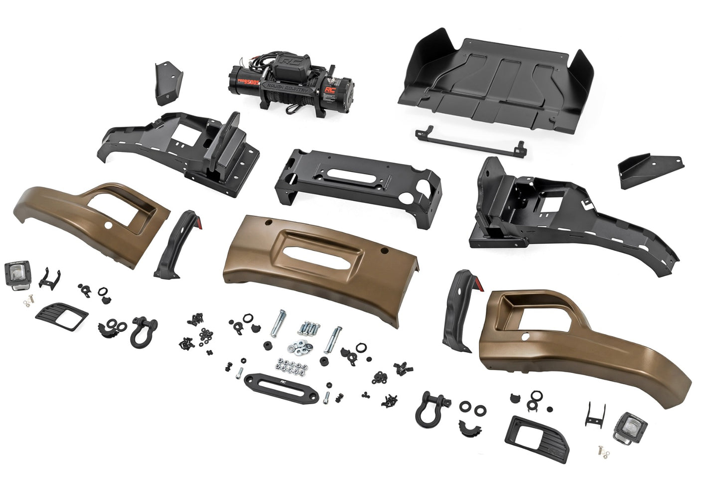 Front FXS Bumper | 12000S | GXN Harvest Bronze | Chevy Silverado 1500 (23-26)