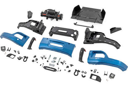 Front FXS Bumper | 12000S | GA0 North Sky Blue | Chevy Silverado 1500 (23-26)