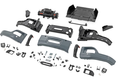Front FXS Bumper | 12000S | GNO Slate Gray | Chevy Silverado 1500 (23-26)