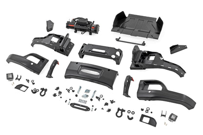Front FXS Bumper | 12000S | GB8 Mosaic Black | Chevy Silverado 1500 (23-26)