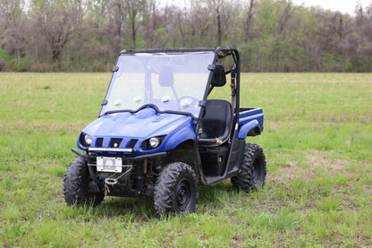 Vented Full Windshield | Scratch Resistant | Yamaha Rhino 450/Rhino 700
