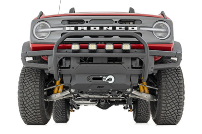 Nudge Bar | 20 Inch BLK DRL Single Row LED | OE Modular Steel | Ford Bronco (21-26)
