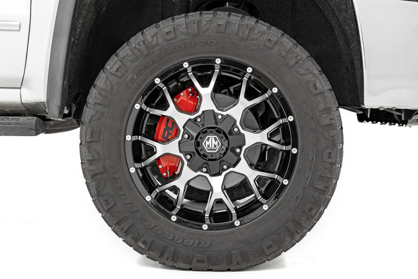 Caliper Covers | Front and Rear | Red | Chevy/GMC 2500HD/3500HD (20-26)