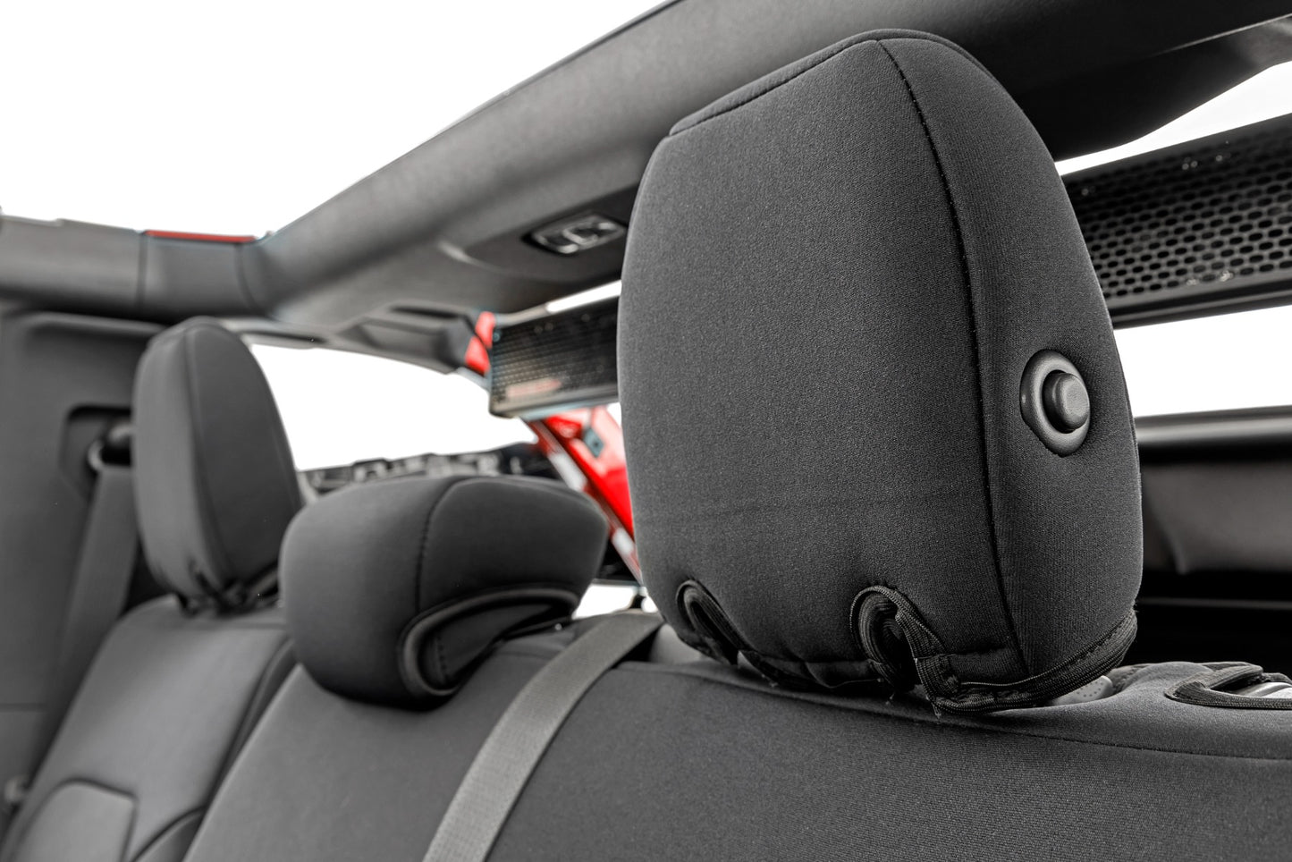 Seat Covers | Bucket Seats |W/Fold Down RR Armrest |FR & RR | 4DR | Ford Bronco (21-26)