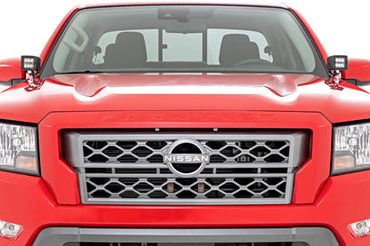 LED Light Kit | Ditch Mount | 2" Black Pair | Spot | Nissan Frontier (22-26)