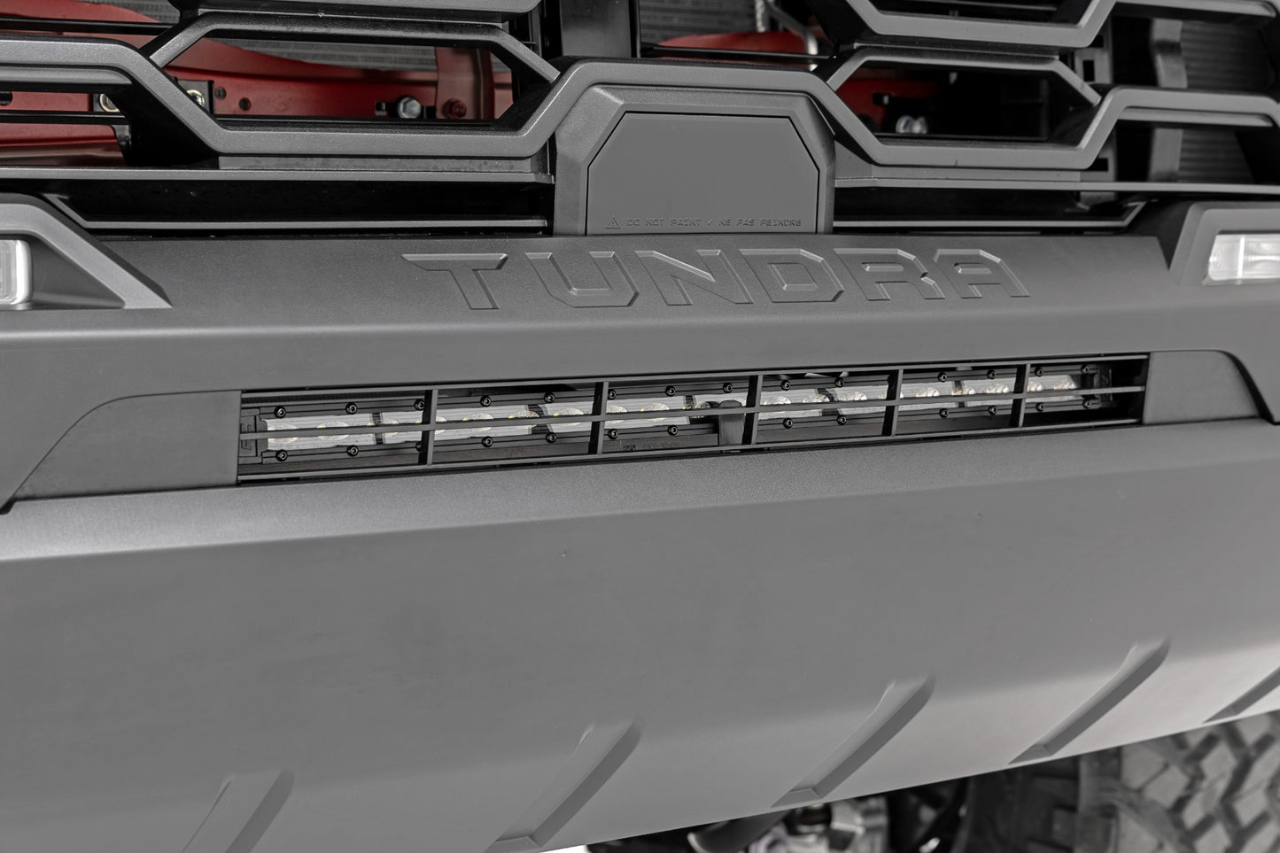 LED Light Kit | Bumper Mount | 20" Black Slim Line | Toyota Tundra (22-26)