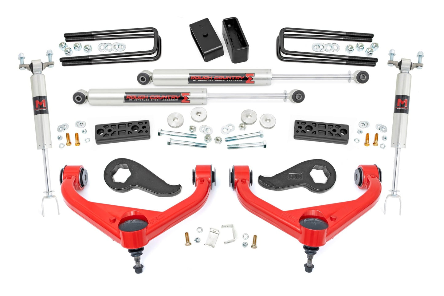 3 Inch Lift Kit | UCAs | M1 | w/ Overloads | Chevy/GMC 2500HD/3500HD (20-26)