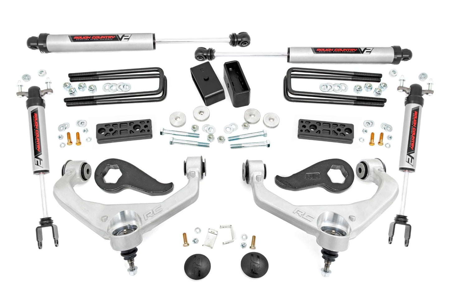 3 Inch Lift Kit | UCAs | V2 | w/ Overloads | Chevy/GMC 2500HD/3500HD (20-26)