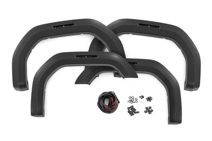 Sport Fender Flares | 5IS Silver Ice | GMC Sierra 2500 HD/Sierra 3500 HD (20-26)