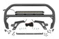 Nudge Bar | w/ Tow Hooks | 20 Inch Black Single Row LED | Ford Bronco Sport (21-24)