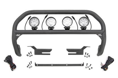 Nudge Bar | 4 Inch Round Led (x4) | Ford Bronco 4WD (2021-2026)
