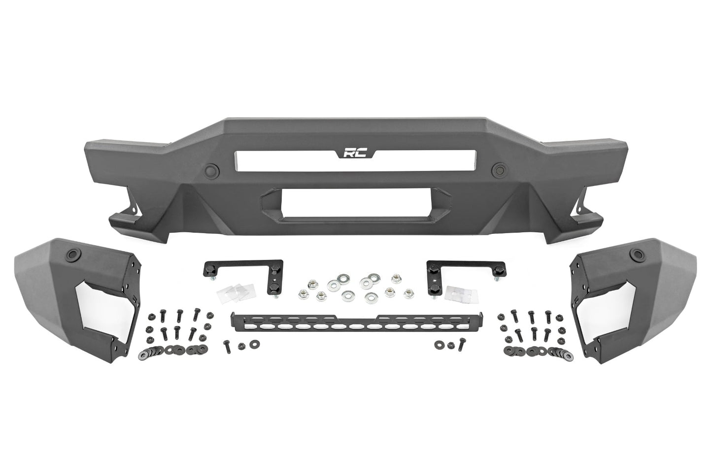 Front Bumper | Modular | Full Wings | Amber DRL | Ford Bronco 4WD (2021-2026)
