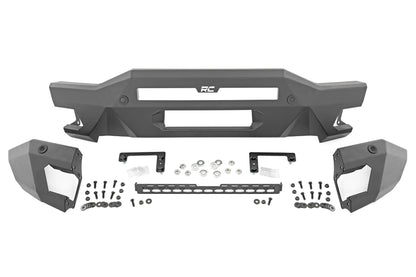 Front Bumper | Modular | Full Wings | Amber DRL | Ford Bronco 4WD (2021-2026)