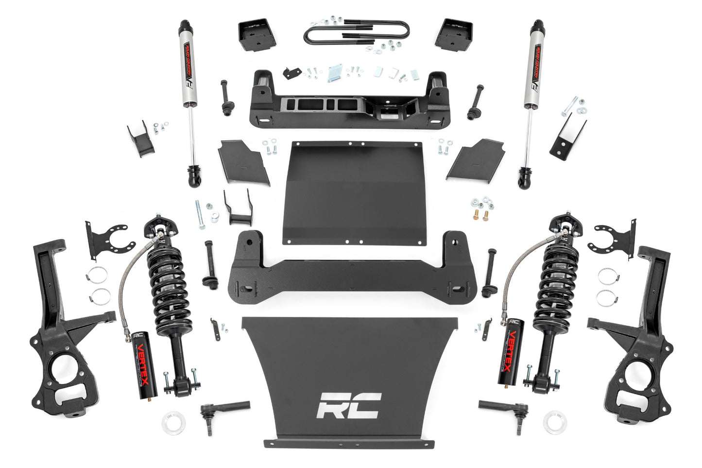 6 Inch Lift Kit | Mono Leaf Rear | Vertex/V2 | Chevy Silverado 1500 (22-24)