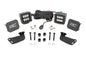 LED Light Kit | Front Mount | 2" Black Pair | Segway 570 F