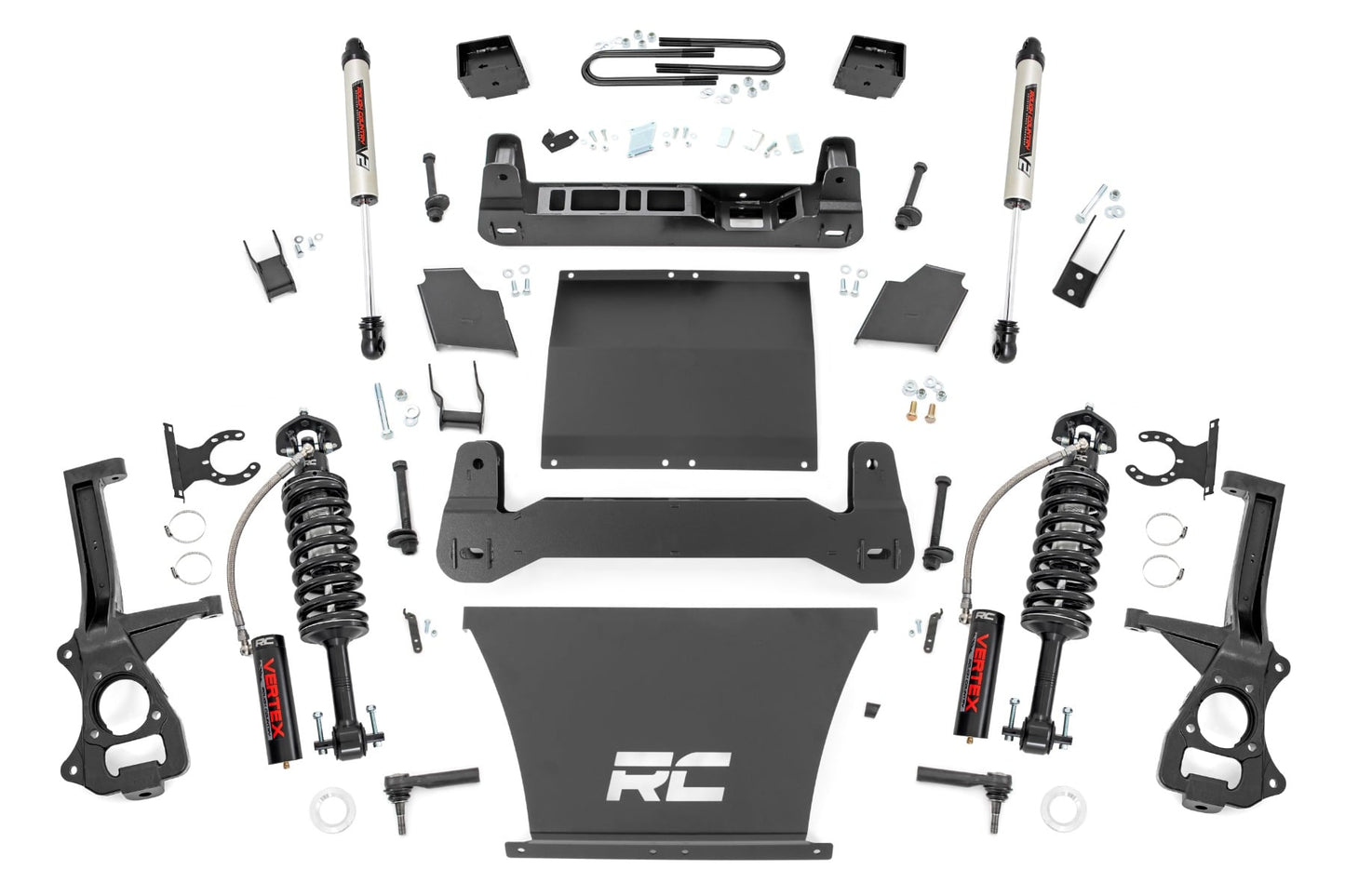 6 Inch Lift Kit | Mono Leaf Rear | Vertex/V2 | GMC Sierra 1500 2WD/4WD (19-24)