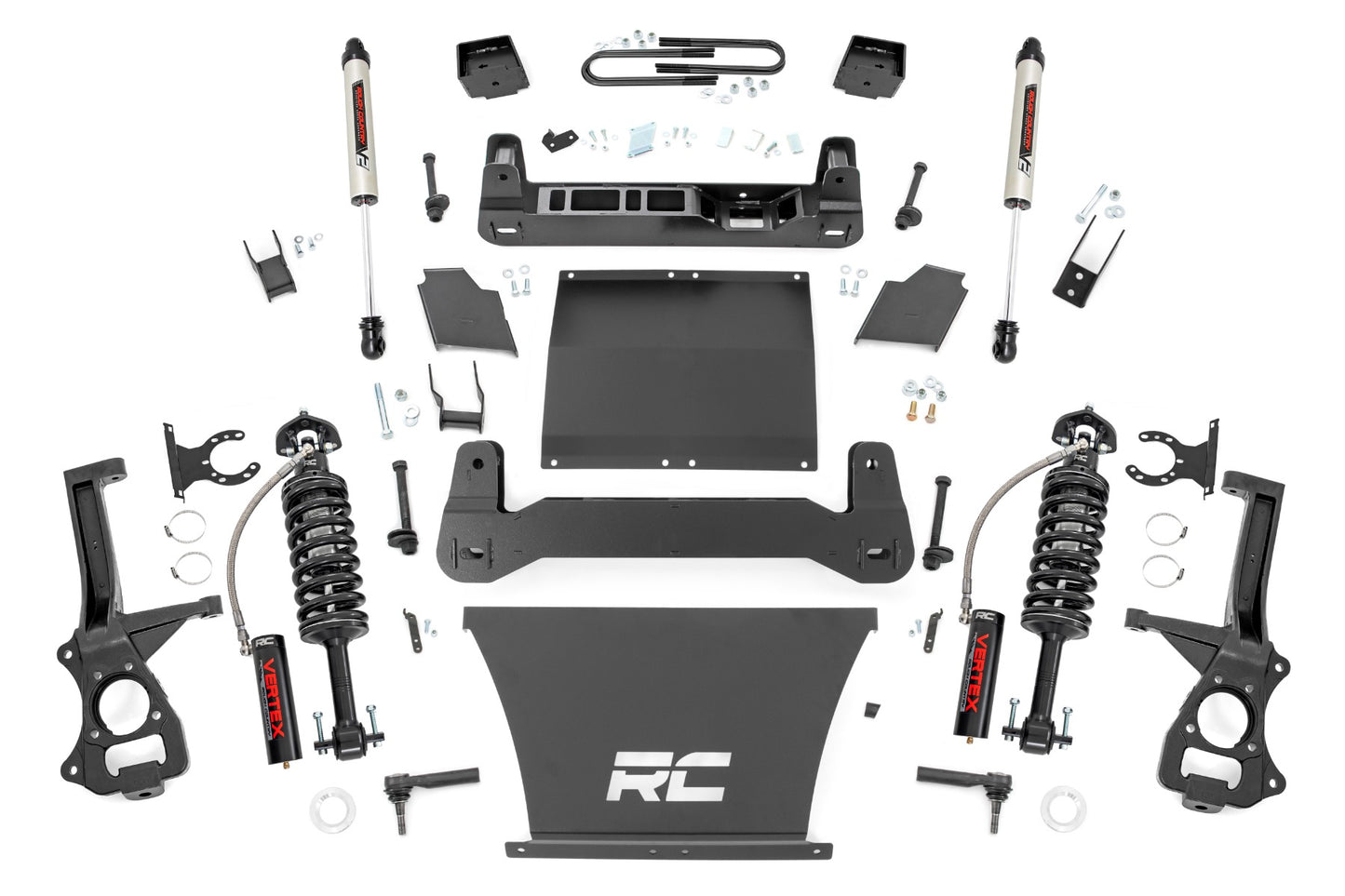 6 Inch Lift Kit | Mono Leaf Rear | Vertex/V2 | GMC Sierra 1500 2WD/4WD (25-26)