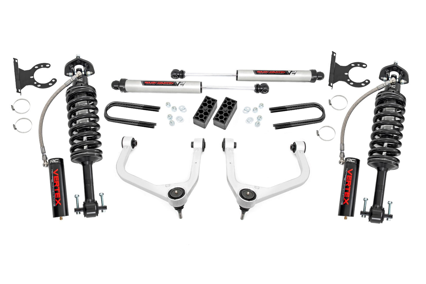 3.5 Inch Lift Kit | Vertex/V2 | Rear Mono Leaf | Chevy Silverado 1500 (22-24)