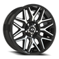 Vision Rekluse 20X9 Gloss Black Machined Face Wheel