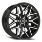 Vision Rekluse 20X9 Gloss Black Machined Face Wheel