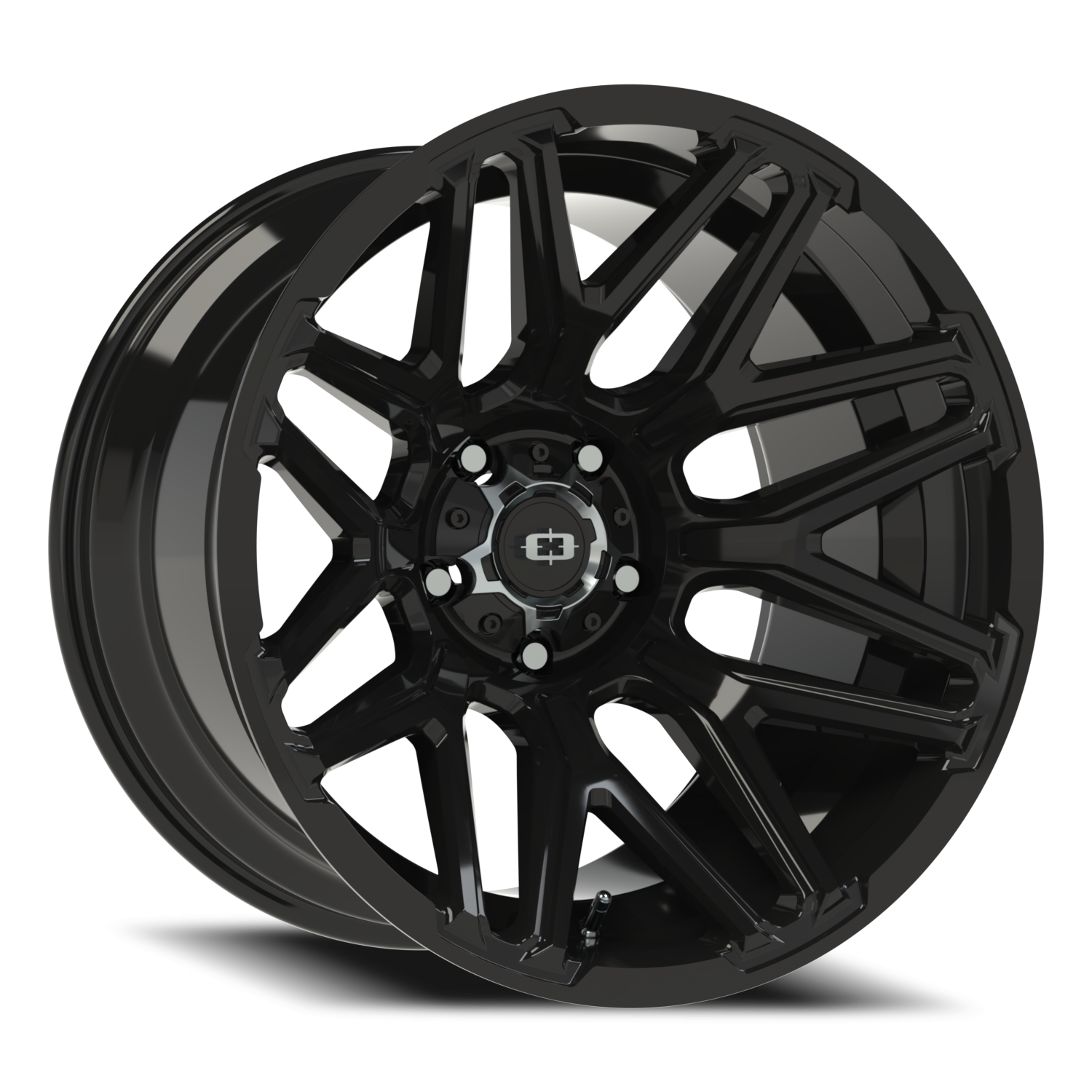 Vision Rekluse 20X12 Gloss Black Wheel