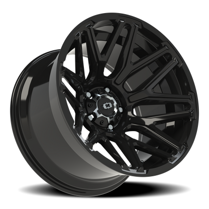 Vision Rekluse 20X12 Gloss Black Wheel