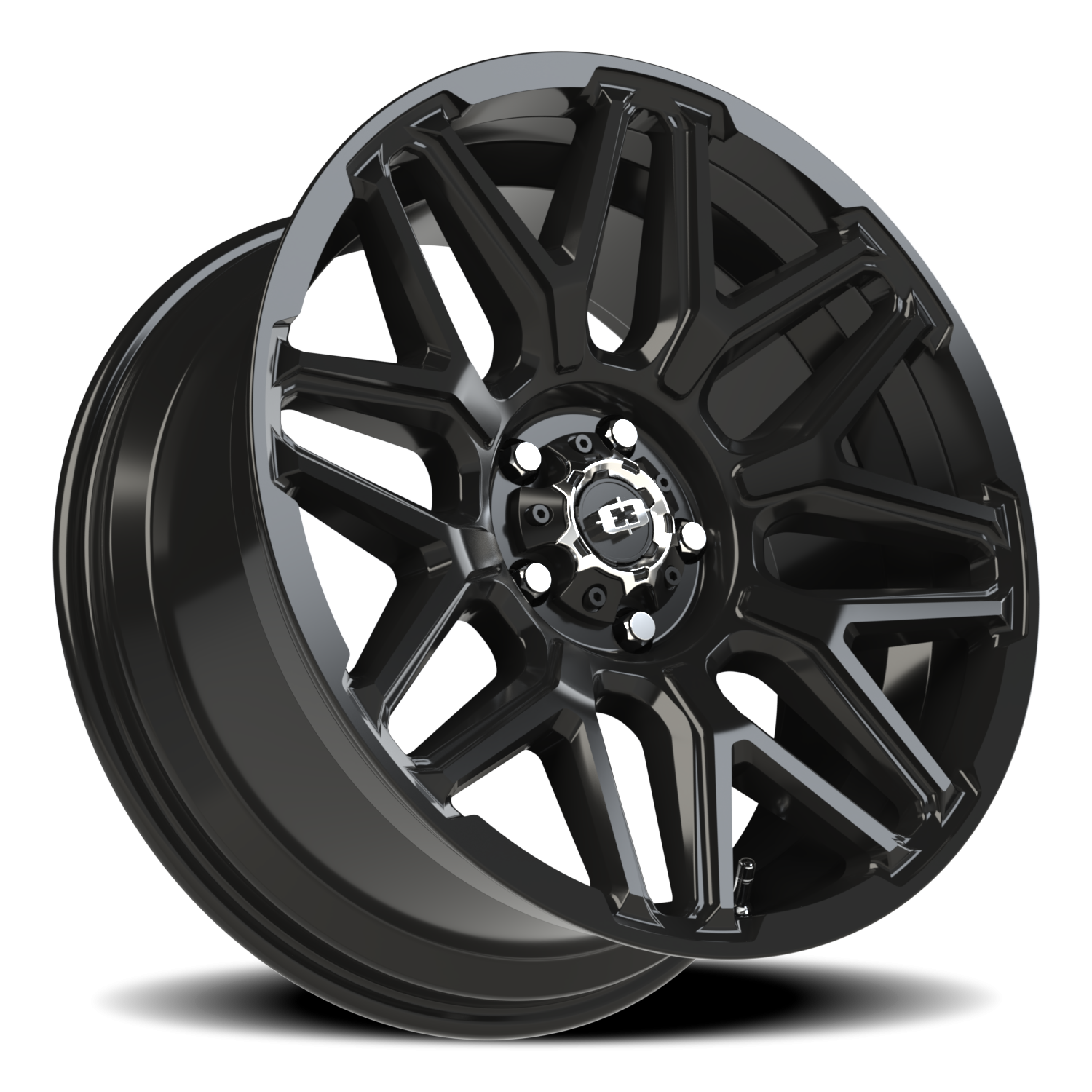 Vision Rekluse 20X9 Gloss Black Wheel