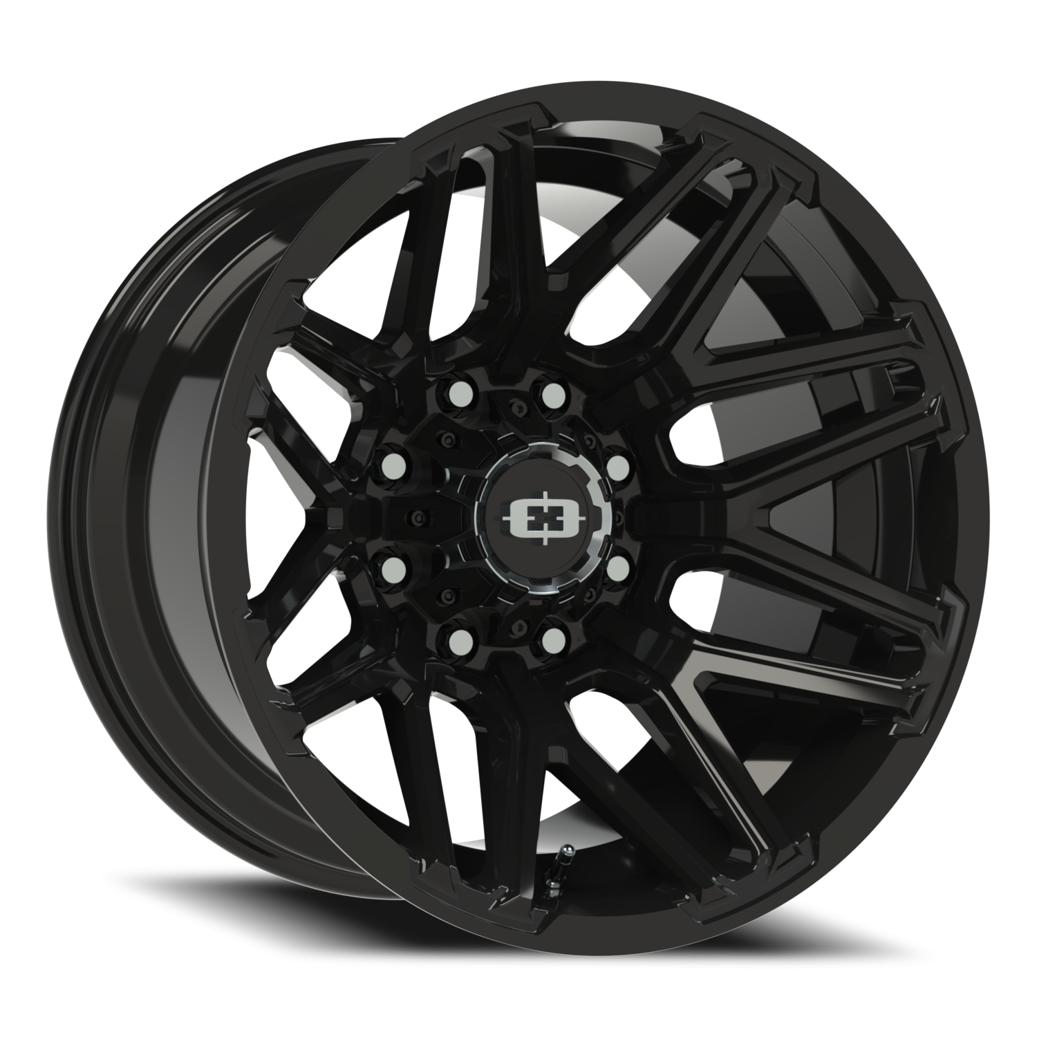 Vision Rekluse 20X12 Gloss Black Wheel