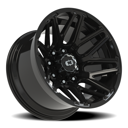 Vision Rekluse 20X12 Gloss Black Wheel